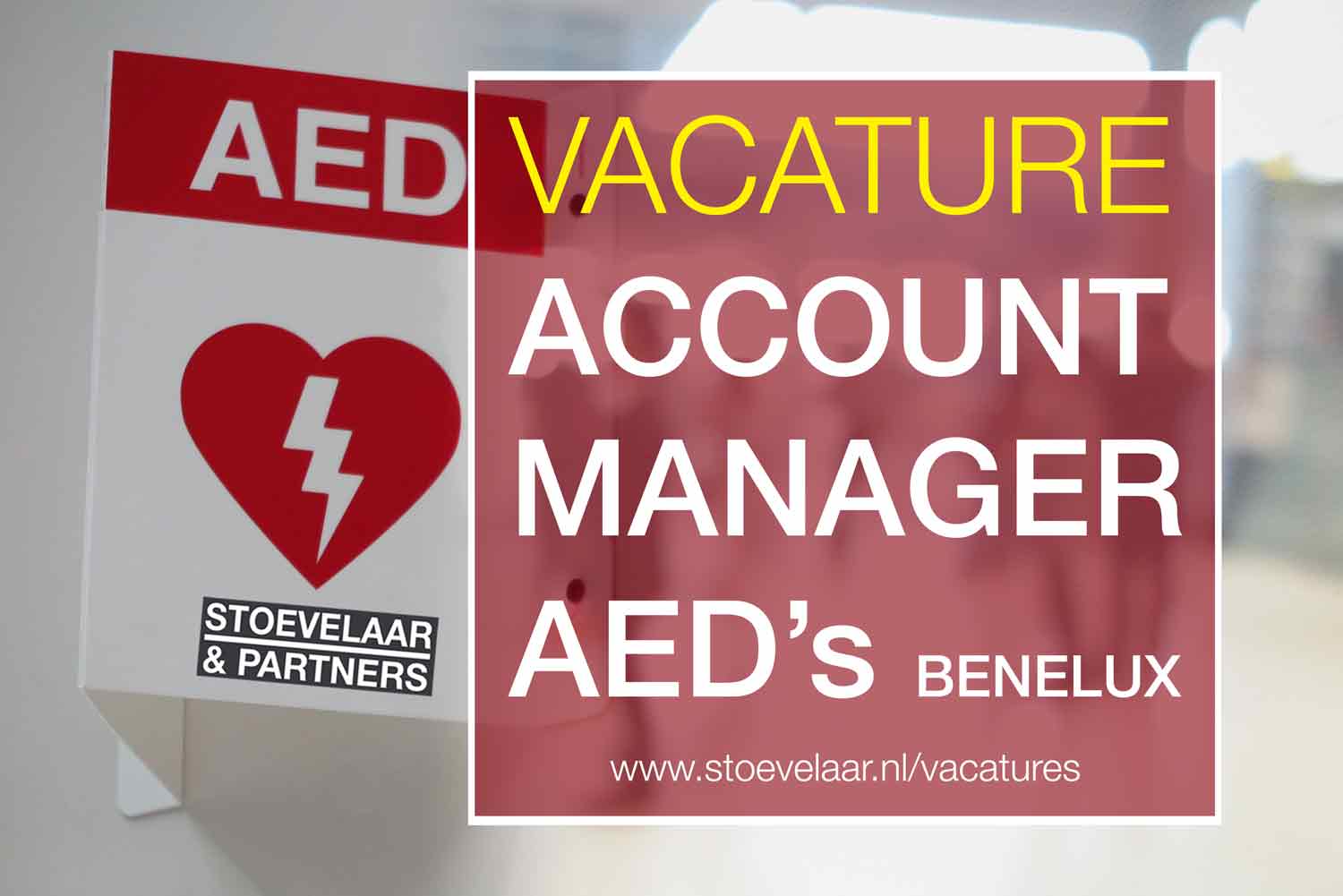 vacature Account Manager AED Benelux