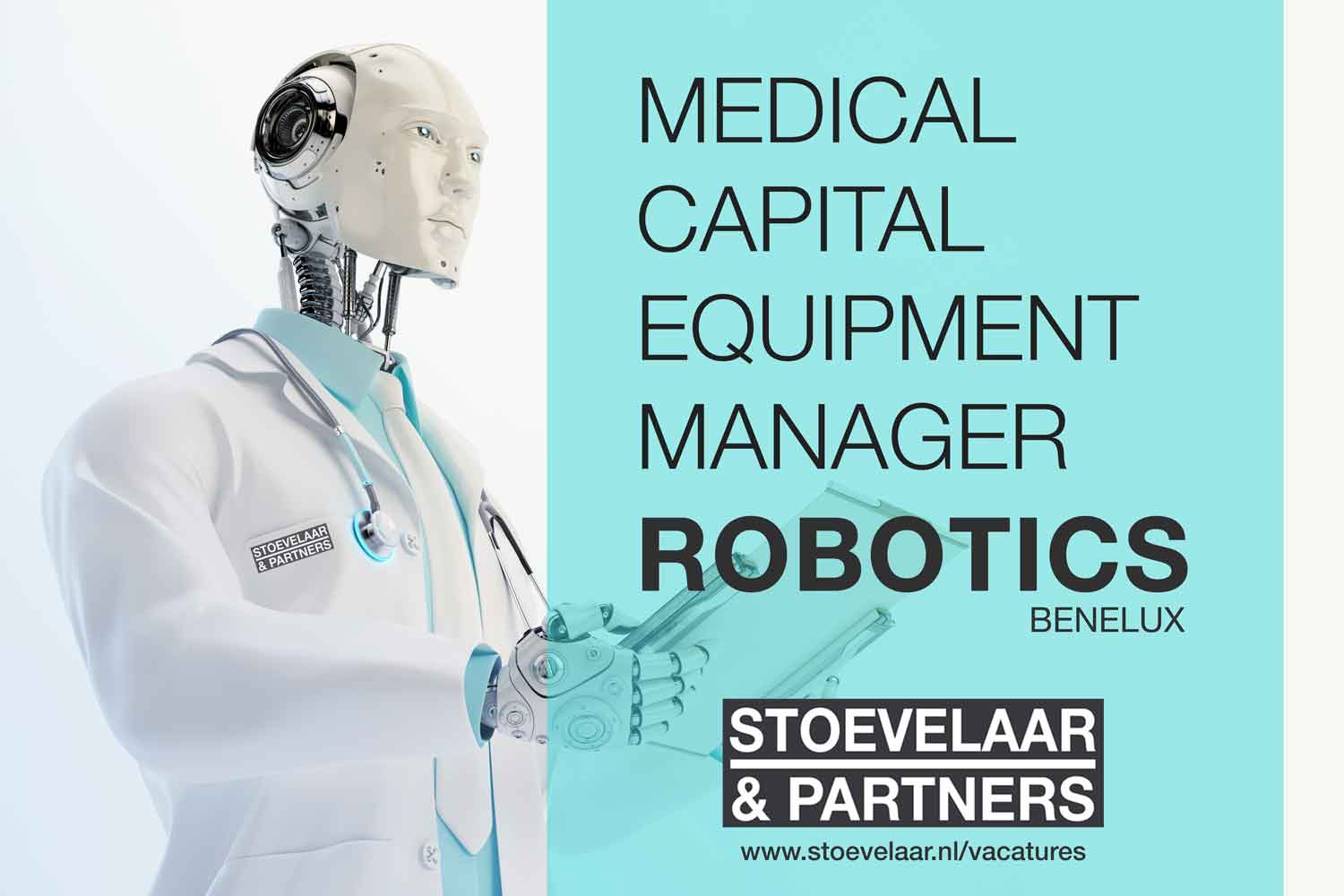 Medical Capital Equipment Manager Robotics Benelux