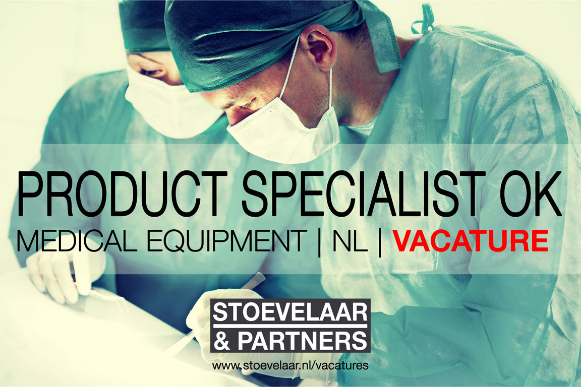 Product Specialist OK Medical Equipment vacature
